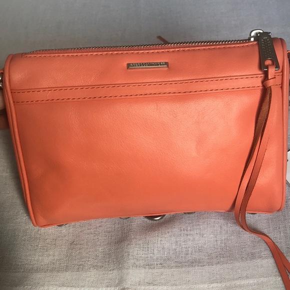Rebecca Minkoff Mini M.A.C. Crossbody Bag Pale Coral - Picture 7 of 11